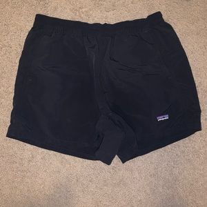 women’s black Patagonia shorts